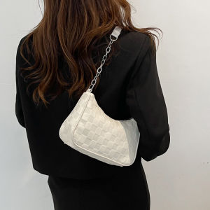 กระเป๋าสะพายข้างสไตล์เกาหลีแบบลำลองสำหรับผู้หญิง กระเป๋าสะพายข้างแบบมีโซ่ กระเป๋าแฟชั่นสไตล์เกาหลีแบบลำลอง กระเป๋าสะพายข้างสำหรับผู้หญิง