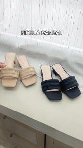 Viditi Fidelia Sandal 3 cm | Shoes | Sendal Import Wanita | Pesta | Wisuda | Seserahan