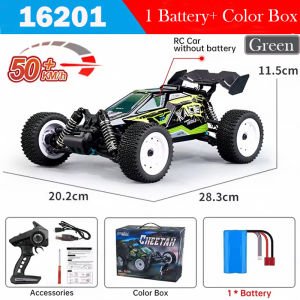 1/16 16102/16201 RC Cars 4WD 2.4G Remote Control Brushed Motor Off-road Truck Upgrade Metal Toys For Kids And Adults Gift