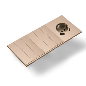 Skin Sensation USB A+C Skin Feel Paint Integrated Panel Embedded Wall Socket Rocker Switch Button Light Switch Power Sockets