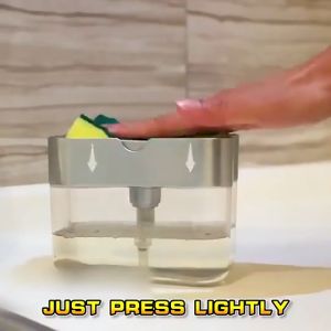 Press-Type Soap Box Pump Dispenser for Dishwasher Liquid Box Multicolour and Multifunction