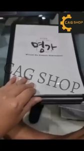 CAG 7size Menu Cover Cook Book Transparent Holder 1/2/3/4/6/8/10 Page A4 Size Restaurant Cafe Bar Coffee Shop Store