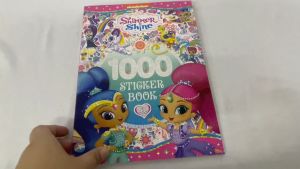 Shimmer and Shine 1000 Sticker Book Full With Activities Puzzles Crafts For Kids To Play & Learn