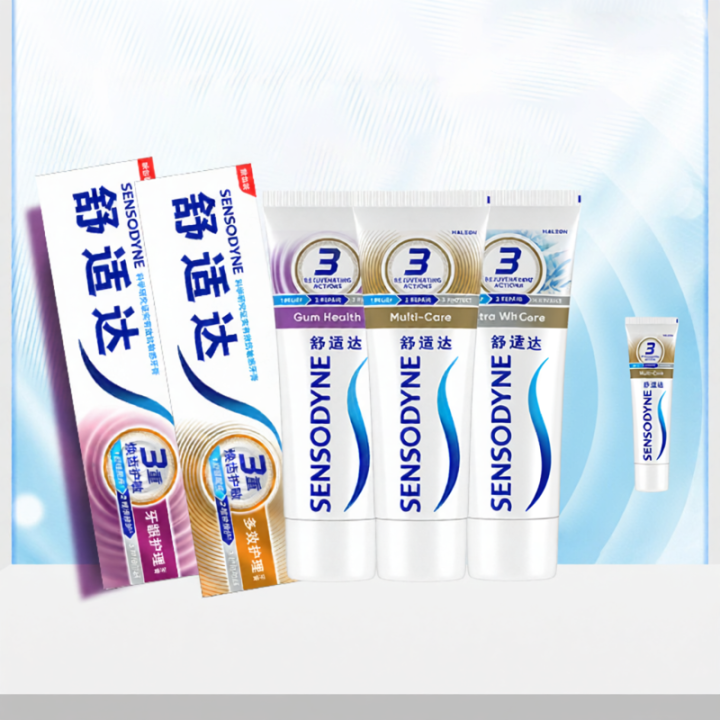 Comfort Dent Anti-Sensitive Fluoride Toothpaste Multi-Effect Care ...