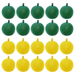 【HOT】 10 ชิ้นผลไม้ Fly กับดักผลไม้ Fly Catcher Fly Trap Pest Control Ball สำหรับในร่มกลางแจ้งพืชต้นไม้