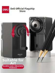 deli | Auto-Feeding Adjustable 7-Gear Pencil Sharpener