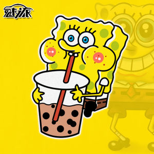Reflective SpongeBob and Friends Car Stickers