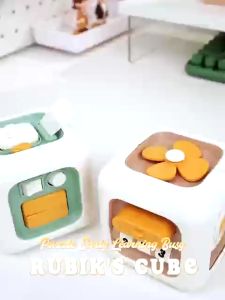 Ready Stock 6in1 Baby Busy Cube Travel Toys Fidget Toy Educational Montessori Sensory Travel Toys develop Sensory