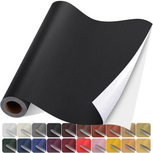 Ready Stock Self Adhesive Leather for Sofa Repair Patch Furniture Table Chair Sticker Seat Bag Shoe Fix Mend PU Artificial Leather