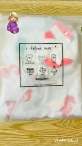 BAJET MATERNITY ZIPLOCK (PACKING BAJU IBU BAYI & BARANG KEPERLUAN)