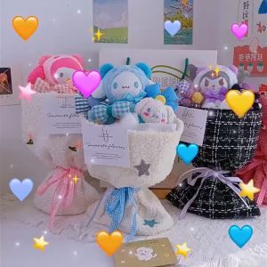 HOMECARE PH. Cartoon Character Doll Bouquet Soft Stuffed Plushie Doll Toy Bouquet