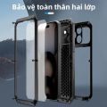 Ốp Lưng Bảo Vệ Kim Loại Cho iPhone 17 Pro Max, Tương Thích Với Các Dòng 6/7/8, Bảo Vệ Toàn Diện, Chống Va Đập, Chắc Chắn, Bảo Vệ Toàn Diện. 