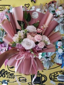 Buket Bunga Artificial Premium