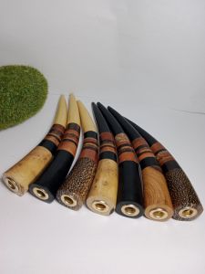Once pipa kombinasi kayu bertuah