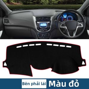 Hyundai Accent Solaris Verna RB I25 Tấm Che Nắng Bảng Điều Khiển Ô Tô Phụ Kiện Chống Trượt Cho Các Mẫu Xe 2010-2016 Các Đường Viền Nội Thất