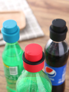 Zhitu Press-Inflatable Cola สามารถสําหรับใช้ในบ้านอัดลมการเก็บรักษาเครื่องดื่มซีล Leak-Proof Air ฉีดขวดฝาปิด