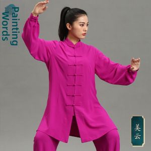 New Design Cotton and Linen Breathable Performance Teamwear Universal Casual Wear Multiple Colors Customizable Tai Chi Uniform