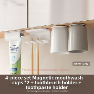 LANJIAOLUO | Magnetic Bathroom Storage Rack
