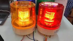 ไฟไซเรนติดหลังคาไฟไซเรน LED LTE-5181 6นิ้ว 12V / 24V/110V/ 220v ปรับได้ 3 สเต็บ ไฟฉุกเฉิน Siren ไซเรนหลอด LED มีไฟหมุน
