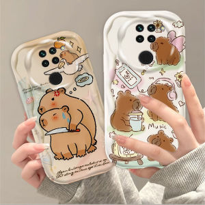 Cute Cartoon Silicone Phone Case for Redmi 10x 10A Anti-Fall Protection Cover Female Style Kawaii Soft Shell Compatible with Popular Models