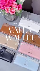 JIMS HONEY - Valla Wallet - Dompet Panjang Wanita Model Marble