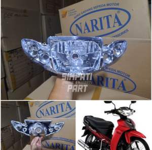 Reflektor Lampu Depan Plus Mika Yamaha Vega R New 2006-2008