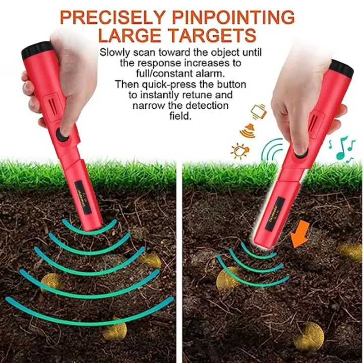 Metal Detectable Pointer 2024 New Metal Detector pointer accurate Positioning GP-pointer IP68 ...