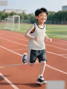 Kids High Quality Quick-Drying Sports Suit Outdoor Summer Short-Sleeved for Kids Boys and Girls 3-10 Years Old