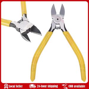 Precision Diagonal & Electronic Pliers Industrial Scissors – Multifunction Tool for Wire Cable Metal & Nozzle Cutting Scissorable Steel Wire Pliers Household Handmade Mold Type Wire Cutting Pliers Electricians Can Use Water Pliers Household Tools