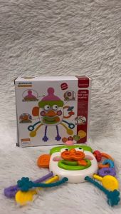 **Malaysia Seller** Baby Toy Bottle Pull String Toy Mainan Baby Baby Teether Toys Baby Sensory Toy baby busy cube busy toys