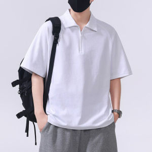 TUCANO | Slim Fit Half Zip Short Sleeve Polo Shirt Men