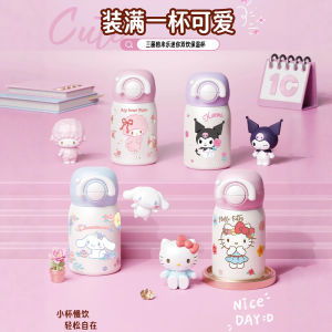 Cốc Giữ Nhiệt Hello Kitty Dễ Thương Mini Dành Cho Nữ Cốc Đựng Nước Di Động Dung Tích Nhỏ Cốc Đựng Nước Hoạt Hình Dễ Thương