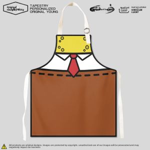 WANKA | SpongeBob SquarePants Patrick Star Mr. Krabs New Year 2026 Kitchen Cooking Apron