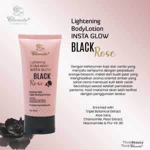 Claresta Lightening Body Lotion Insta Glow Black Rose