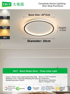 DGY | Ultra-thin Eye-protecting Contemporary Simple Ceiling Light