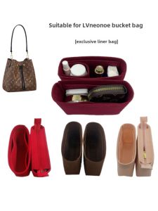 Medium Bucket Inner Bag Organizer for New Lv Neonoe Bb Water Bucket Storage Pouch Insert Bag Liner Bag Cosmetic Bag