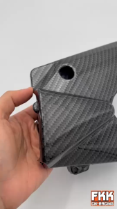 ฝาครอบสเตอร์หน้า Wave110i Dream110i ลายเคฟล่า งานคุณภาพ Polimic ฝาครอบสเตอร์ เวฟ110i ดรีม110i