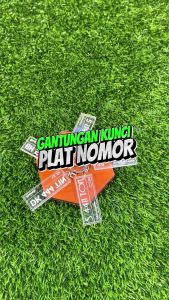 GANTUNGAN KUNCI AKRILIK CUSTOM PLAT KENDARAAN SEHARI JADI TANPA MINIMAL ORDER