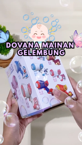Dovana Mainan Gelembung Sabun Anak CX933 Gun Karakter Elektrik Tembakan Balon Toys Mesin Bubble