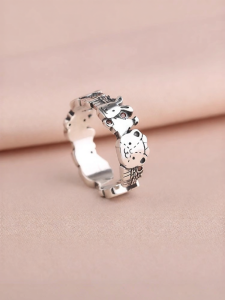 CHINSE | Sterling Silver Animal World Open Ring