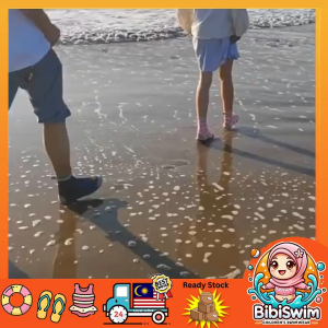 BIBISWIM Swimming Beach Shoes Long Shoe Kids | Kasut Renang Budak 儿童游泳鞋