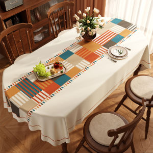 MAIYUQI | Waterproof Oil-Repellent Wash-Free Luxury Vintage Patterned Tablecloth