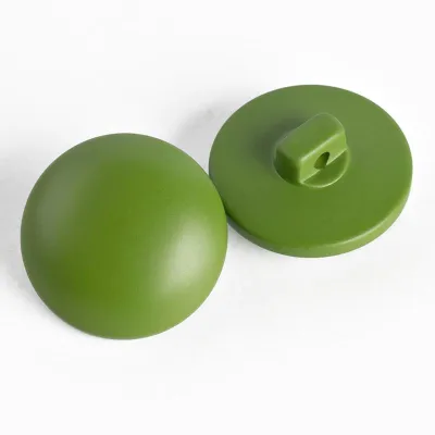 Colorful Resin Matte Round Mushroom Buttons for Clothes