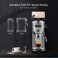 HiBREW Coffee Maker Cafetera 20 Bar High Pressure Extraction Semi Automatic Super Slim ESE POD& Powder Espresso Machine H11. 