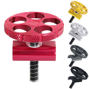 Folding Bike C Buckle Knob Hinge Clamp Bicycle Titanium Alloy Handle Hinge Clamp Kit Folding Buckle Fixed For Brompton