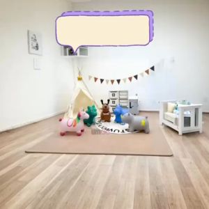 Thú nhún cho bé Umoo kèm bơm UM-10152 chất liệu cao su cao cấp an toàn cho bé