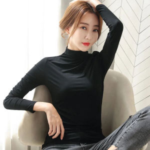 Womens Mid-Length Woolen Coat Loose Fit Thickened Stylish Hepburn Style Outerwear Korean Version Straight Tube Shape