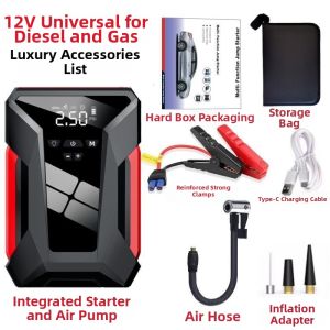 NPC | Multifunctional Emergency Jump Starter and Car Air Compressor Combo