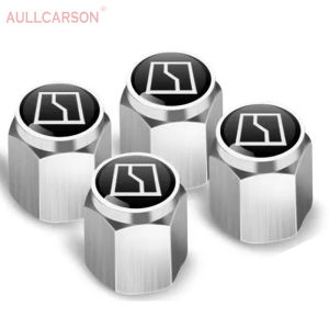 New Alloy Material For Zeekr 001 007 009 X 7X FR Car Wheel Tire Air Valve Caps Stem Cover Accessories 4 Pieces