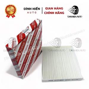 Lọc lạnh điều hoà Toyota và Lexus: Vios Innova Fortuner Hilux Veloz Hiace Altis Yaris Camry Raize Corolla Cross Siena Land Cruiser Avanza Lexus RX350 GS350 LS460L LX460 LX570 (Mã: 871390N010 / 871390K090)